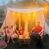 Glamping family