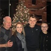 Family Christmas photo