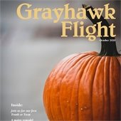 October cover of the Grayhawk Flight