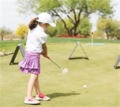 Junior golf clinic