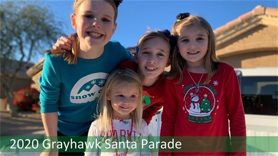 girls waiting for Santa