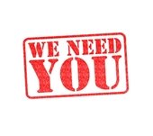 wE NEED YOU