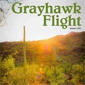 January cover of the Grayhawk Flight