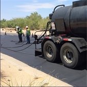 Street Sealing truck