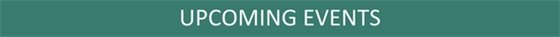 teal banner with text that reads upcoming events