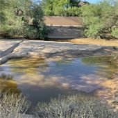 water in a wash area