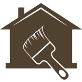 house and paint brush