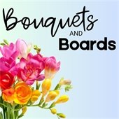 graphic with flowers