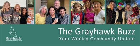 Grayhawk Community Association email header