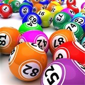 colorful bingo balls