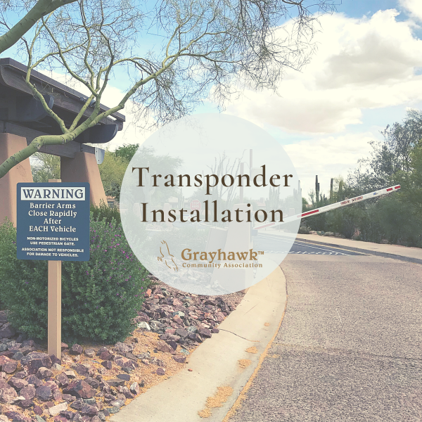Transponder Installation